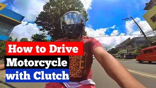 How to ride motorcycle with Clutch | Clutch Tutorial for Motorcycles | Sniper 150 | Bisaya with Sub