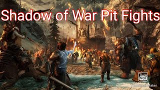 Noruk the Militiant versus Luga Eye-Gouger Middle-earth: Shadow of War Pit Fight