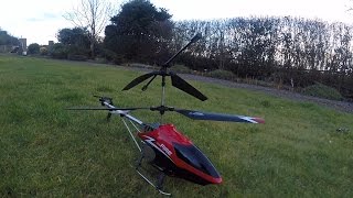 Subotech Helicopter Fire Eyes S903 3.5 Channel Take Off Fail