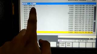 #Fanuc Oi-TF Plus#CNC  #LoadProgram from Memory Card to CNC and How to  Run Program