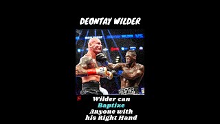 Ultra Slow Mo: How Wilder Baptize his Opponent with his Right Hand I #BoxingTutorial #shorts