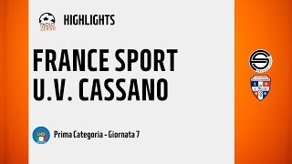 [HIGHLIGHTS] Prima Categoria Girone A 24/25 - France Sport - Union Villa Cassano