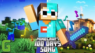 Minecraft 100 Days Song - "One Day at a Time" | Gamingly [ft. GeorgeNotFound]