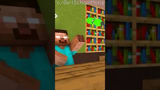 Monster School: Baby Herobrine Life - Minecraft Animation (shorts version) #Shorts