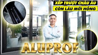 XẾP ĐI XẾP TRƯỢT ALUPROF | CỬA NHÔM NHẬP KHẨU CHÂU ÂU ALUPROF | CỬA NHÔM TOPVIS