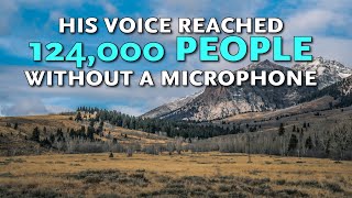 His Voice Reached 124,000 People Without A Microphone | Dr Asif Munaf