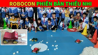 Sôi động Robocon gom rác giành cho Thiếu Nhi | Khoa Học Vui