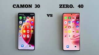 infinix Zero 40 vs Tecno Camon 30 | Speed Test