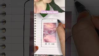 Cute diary entry idea| 🫶please subscribe to meeee :)#trending #journal #dairy #viral#drawing  #art