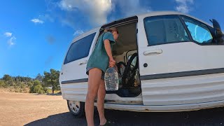 a rough start to a great weekend- REALISTIC VAN LIFE in Guadalupe Mountains National Park