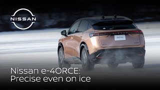 Nissan e-4ORCE: Precise even on ice