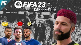 I BUILD ULTIMATE STRIKER OF PSG WHO IS OVERTAKING LEGENDS | FIFA 23 Player Career Mode   @spar_game​