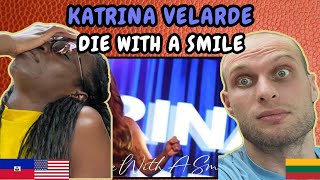 REACTION TO KATRINA VELARDE - Die With A Smile (Live at Viva Cafe) | FIRST TIME HEARING