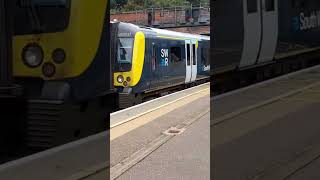 450037 Leaves Guildford on A E.C.S from Guildford To Southampton Central