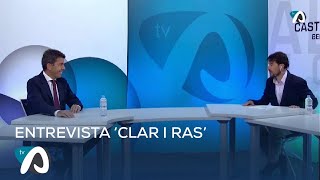 Carlos Mazón en 'Clar i Ras' de TV Alcoy