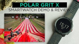 REVIEW & DEMO: Polar Grit X Smartwatch ft Wolf Run 2022