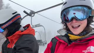 VLOGMAS DAY 10! SUNDAY RIVER ANNUAL SANTA SKI AND STILL SURFED HIGGINS BEACH AFTER?!