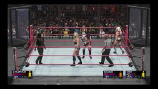 WWE 2K19_ Women's Elimination Chamber Match