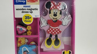 Disney Mimi Wooden Magnetic Dress Up Toy | Create Fabulous Fashions