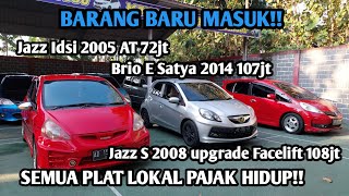 Sabtu, 26 agustus 2023 | Review jazz idsi 2005, brio e satya 2014 dan jazz s upgrade facelift 2013