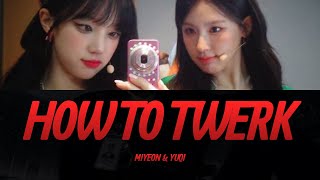 MIYEON & YUQI How To Twerk (Prod. Czaer) Lyrics Video | KPOPWorld Music