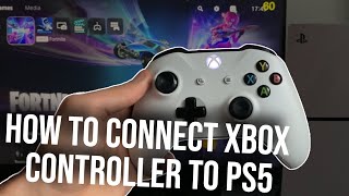 How To Connect Xbox Controller To PS5 (without adapter)