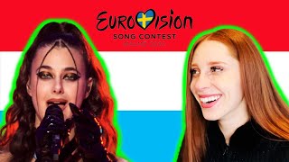 LET'S REACT TO LUXEMBOURG'S SONG FOR EUROVISION 2024 // TALI "FIGHTER"