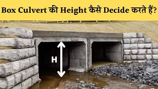 How We Decide Box Culvert Height? Factors Affecting Vertical Clearance of Box Culvert