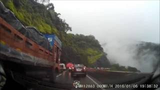 Beauty of Pune Mumbai Expressway during monsoon