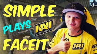 s1mple Bootcamp FPL on Train w ScreaM & denis | 1080p@50fps | 2017.01.07.