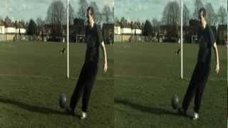 Football Kick in 3D slow motion (1000fps).wmv