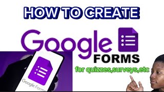 DAY 5: Easiest way to create a Google form with your phone..#tutorial