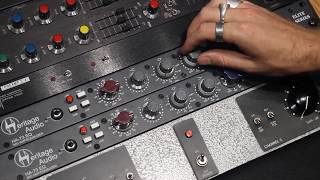 Heritage Audio - Elite Series HA73EQ Mic Preamp and Equaliser Test (No Talking)