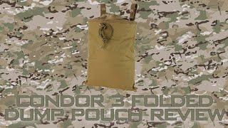 Condor 3 Folded Airsoft Dump Pouch