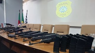 Encontrado a 300 km de casa | Operações apreendem toneladas de maconha e fuzis