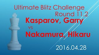 Kasparov, Garry/Nakamura, Hikaru/Ultimate Blitz Challenge/2016.04.29/Round 11.2