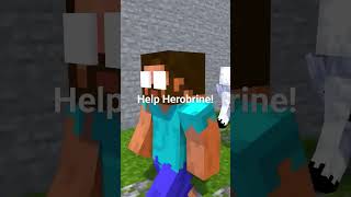 Herobrine vs Notch vs Entity 303 Credits to Lost edge #trending #mrbeast #minecraft