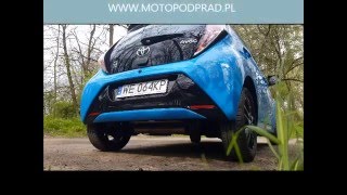 Toyota Aygo 1.0 69 KM dźwięk wydechu silnika / exhaust sound