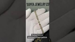 Real Gold Chains available now at superjewelryco.com #10kgold #goldchain #goldchains