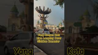 SUASANA KOTA LIWA DI SORE HARI, KOTA BERBUNGA LIWA LAMPUNG BARAT