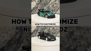 HOW TO CUSTOMIZE NISSAN 350Z (NEON SPEEDERS) #hotwheels #diy #custom #nissan #350z #cars #error