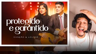 Canção e Louvor - Protegido e Garantido [REACT] 🔥😮 #cançãoelouvor #reagindo #pentecostal