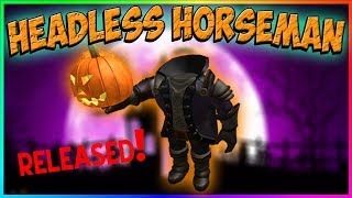 HEADLESS HORSEMAN Just Released on ROBLOX for 31,000 ROBUX!