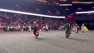 Golden Age Women Group 2 Calgary Stampede Powwow 2024