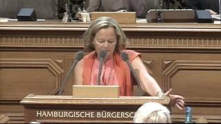 Anna von Treuenfels-Frowein in der Aktuellen Stunde zu den Stadtteilschulen am 29.06.2016