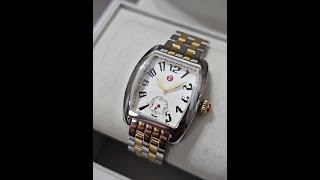 Michele Urban Mini Two Tone Watch MWW02A000608 unboxing