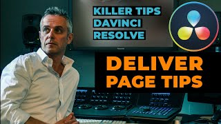 10 Resolve Deliver Page Tips (including INSTAGRAM)