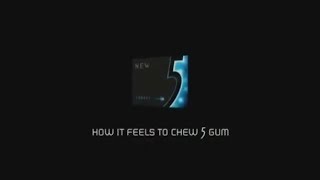 How It Feels To Chew 5 Gum