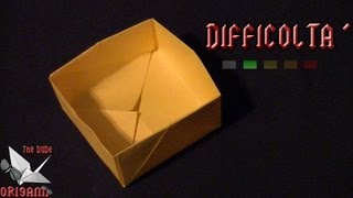 [ORIGAMI ITA] Scatola Semplice || Origami Utili/Per Bambini (E Non Solo!)