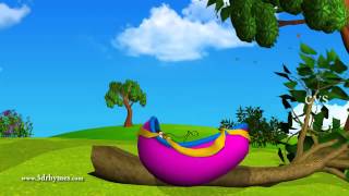 3D Animation Rock A Bye Baby English Nursery rhymes for children with lyrics